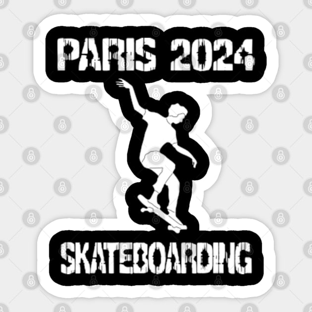 Paris 2024 Sticker by Womens Art Store